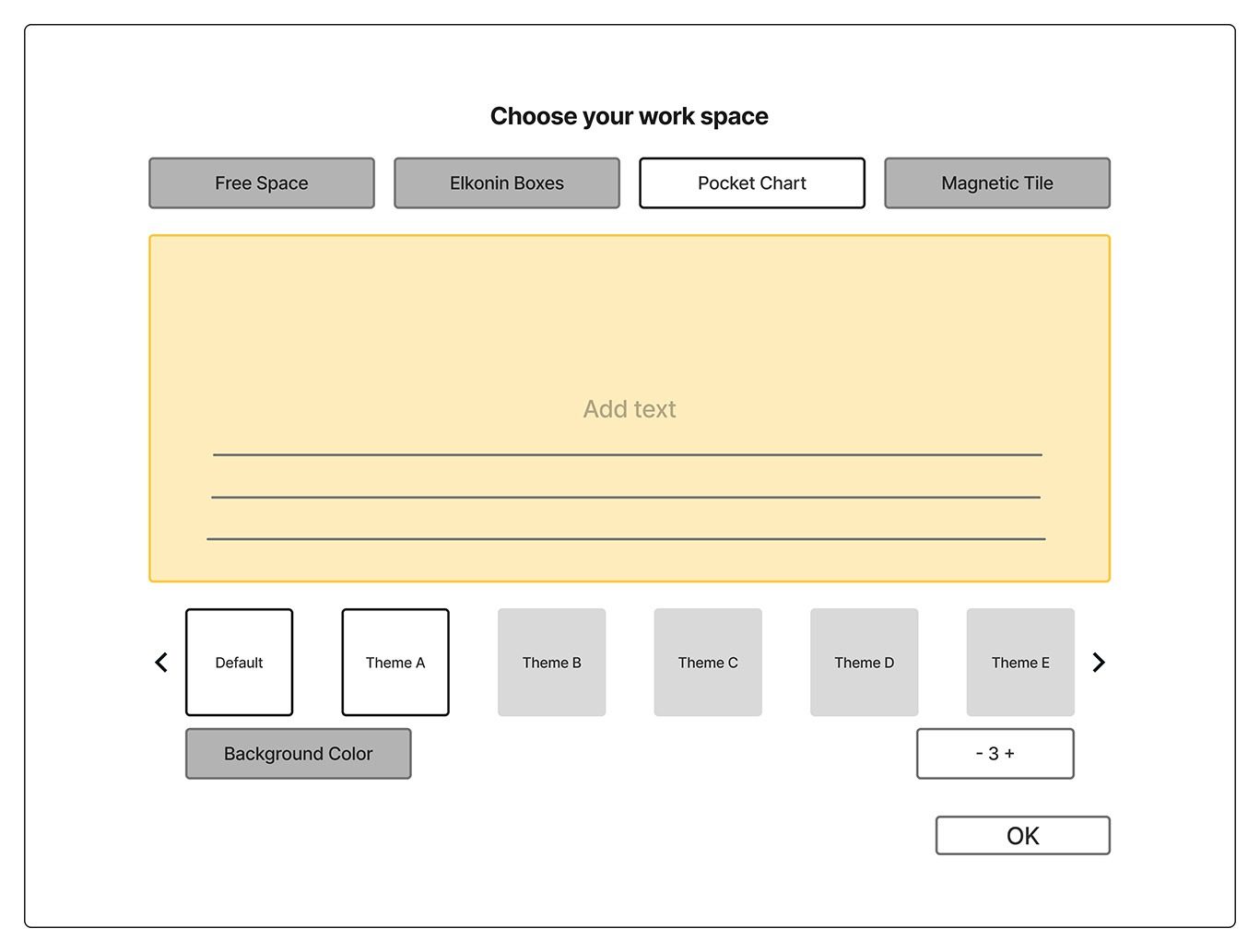 Select Pocket Chart